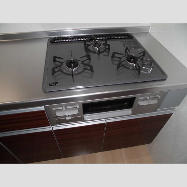 コーラル　A101号室 3口コンロ　グリル付き