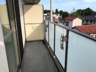 メルヴェール　エスト103号室 ベランダ