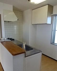 ノヴェルコート601号室 キッチンカウンター付