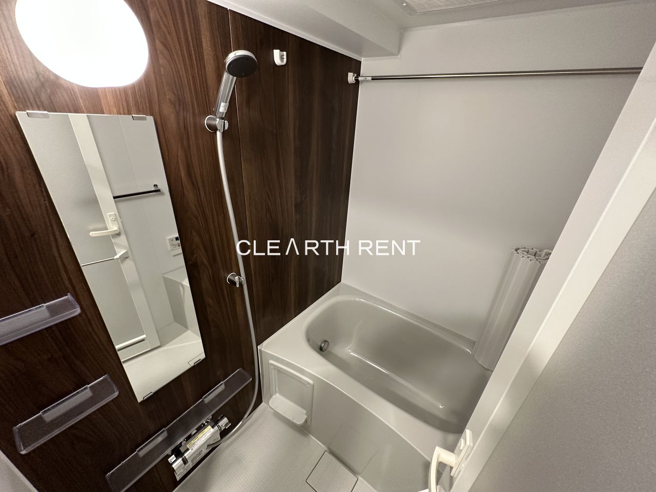 コンシェリア ＫＡＷＡＳＡＫＩ ＴＨＥ ＰＲＥＭＩＵＭ13階 浴室乾燥機付きバスルーム