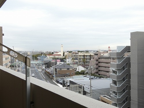ライオンズマンション茅ヶ崎グランコースト6階 南東向きバルコニー
