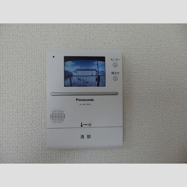 ジャックパレス　Ⅴ203号室 モニター付きインターホン