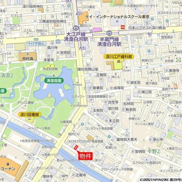 プラティーク清澄庭園4階 null