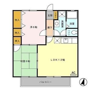 パティオ大宮202号室 間取