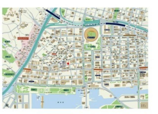 グランド・ガーラ横濱山下町10階 ◆ＭＡＰ◆