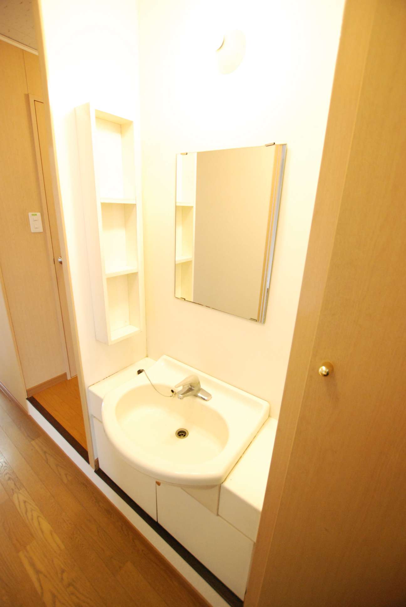 レオパレスエムフィールドⅠ 独立洗面台