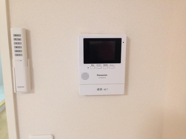 エムネージュ薬円台302号室 カメラ付インターホン