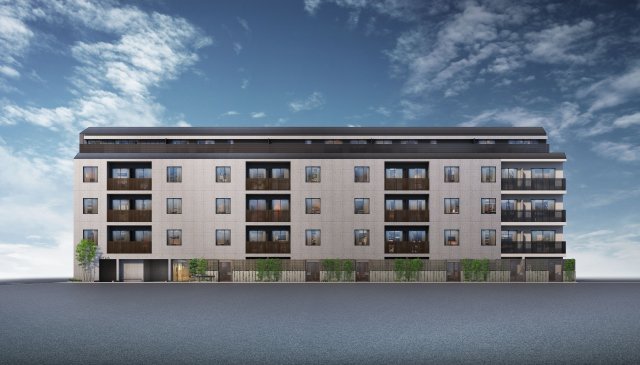 SYFORME MONZEN-NAKACHO101号室 外観パース