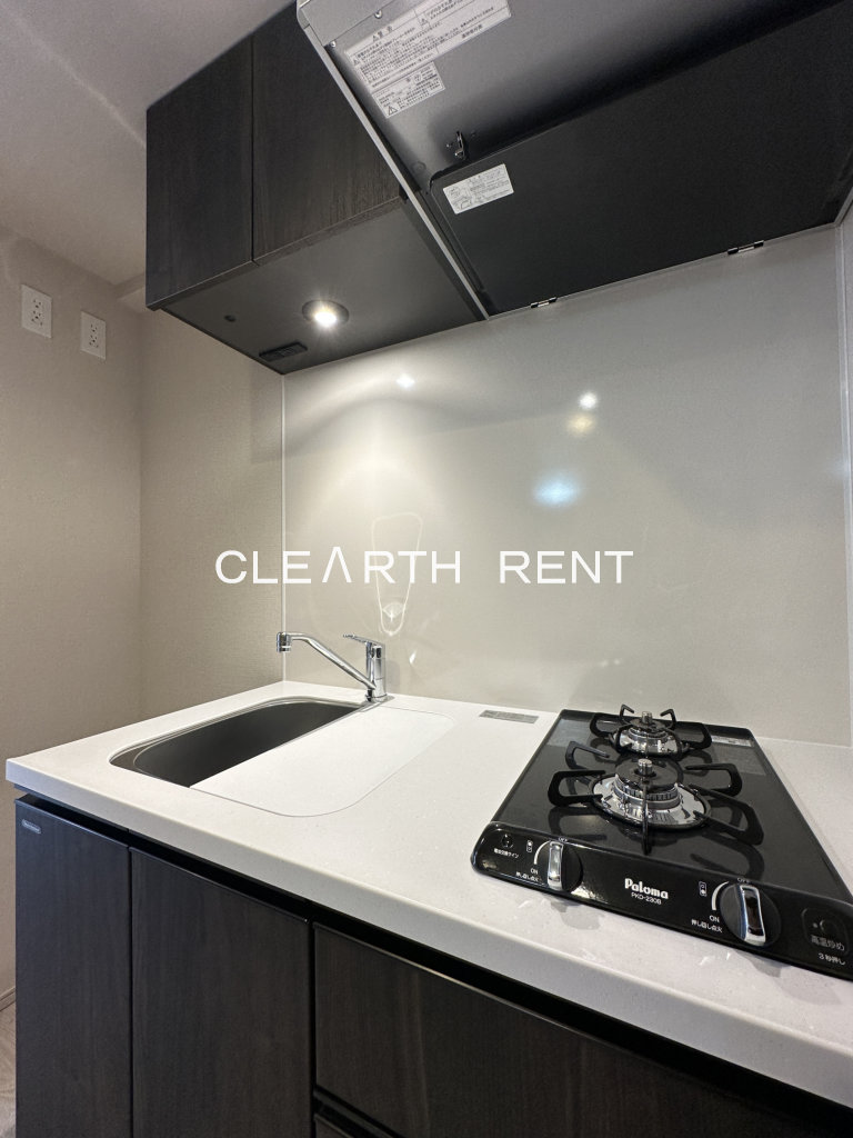 コンシェリア横濱 ＜ＳＨＩＮＫＯＹＡＳＵ＞ ２口ガスコンロのシステムキッチン