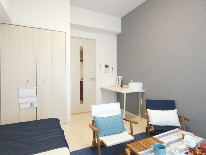 Casa Vent MINAMISENJYU4階 モデルルーム実施時の別部屋の写真です