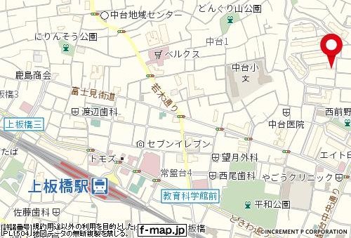 プラザ常盤台1階 null