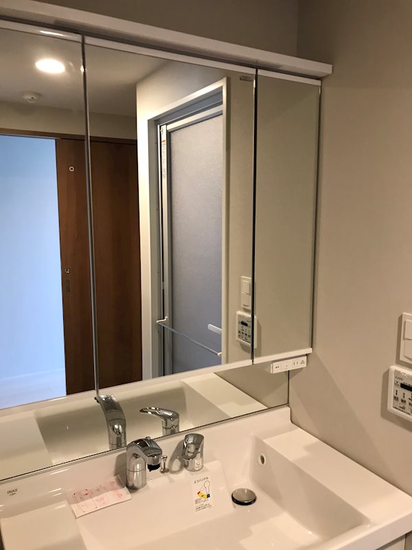 市ヶ谷仲之町ヒルズ　クレスト：North棟2階 洗面