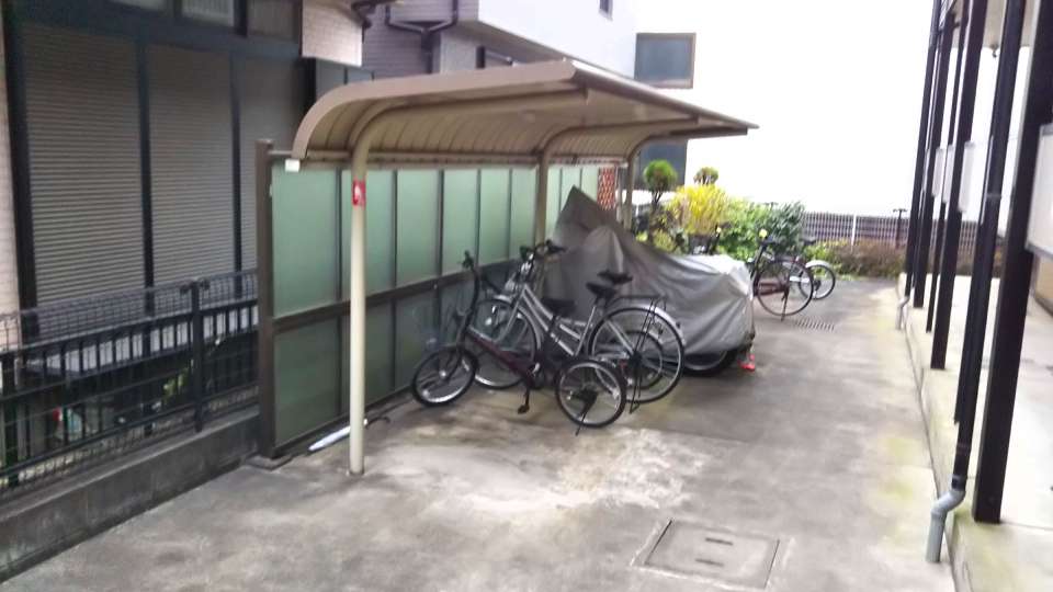 レオパレスミニョン109号室 駐輪場