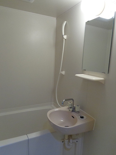 桜木町堂ノ下マンション 浴室　※2017年10月撮影