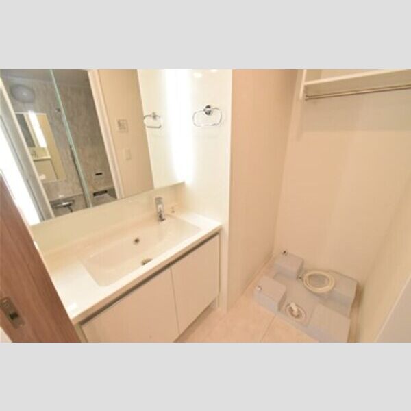 ブランポルテ203号室 洗面室