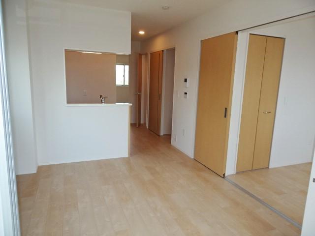 （仮称）小田原市中町アパート新築工事202号室 リビング（イメージ）