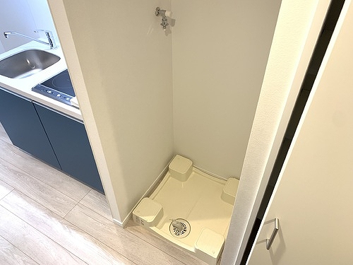 ｐａｔｉｏ阿佐ヶ谷 室内洗濯機置場　※2022年12月撮影