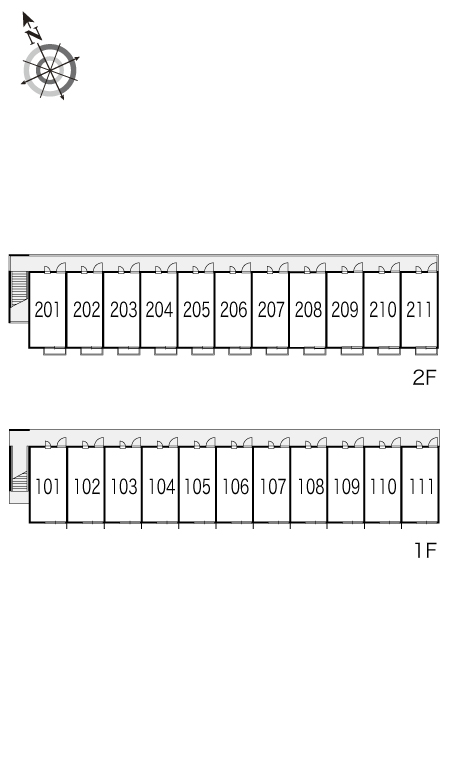 レオパレスビオス加須211号室 部屋その他