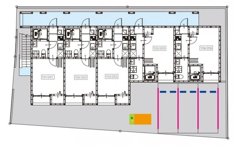 ＳＡＫＵＲＡ　ＶＩＥＷ2階 同建物別部屋の参考画像