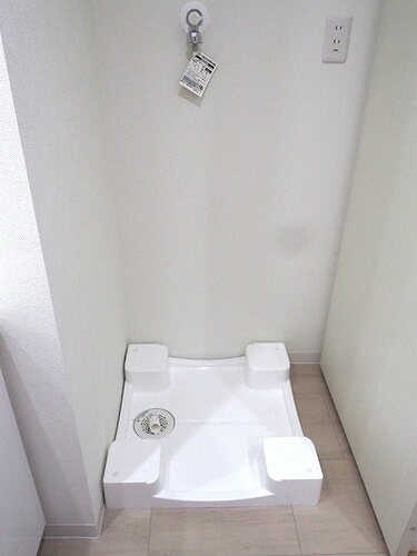 ローレルコート市ヶ谷 洗濯機置き場（洗面所）