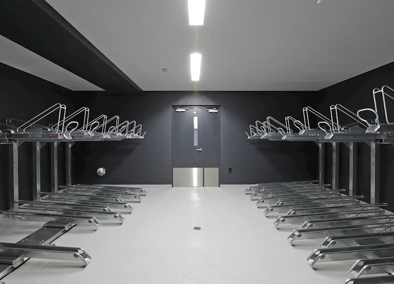 クロスレジデンス大崎2階 駐輪場