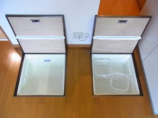 ガーデンハイツ岸根公園Ａ棟・Ｂ棟A101号室 床下収納　※別号室の参考写真です(現況優先・仕様違いの場合あり)※現況優先