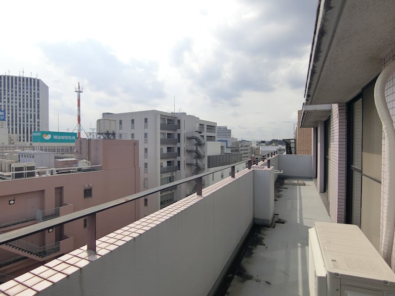 ピュアハイツ台町 バルコニー