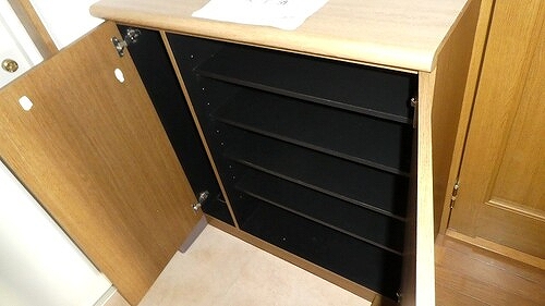 ライオンズステーションプラザ相模大野7階 下足入　※前回募集時2019年4月の写真