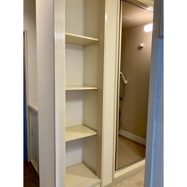 シーサイドテラス302号室 洗面：収納棚