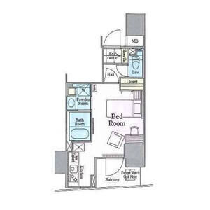 ロイジェントパークス四ツ谷301号室 間取