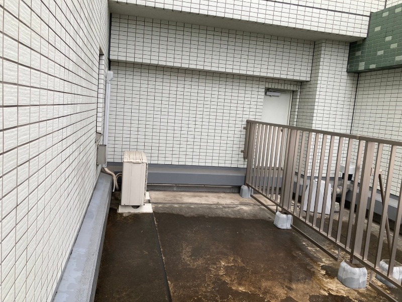 グランパーク町屋7階 ルーフバルコニー