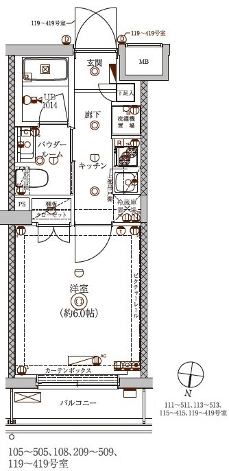 マーロ立石レジデンス＃Ｒ3階 間取
