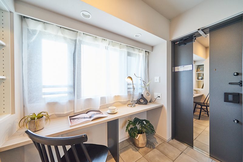 クレヴィアリグゼ錦糸町 玄関