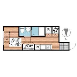 snUg10000D号室 間取