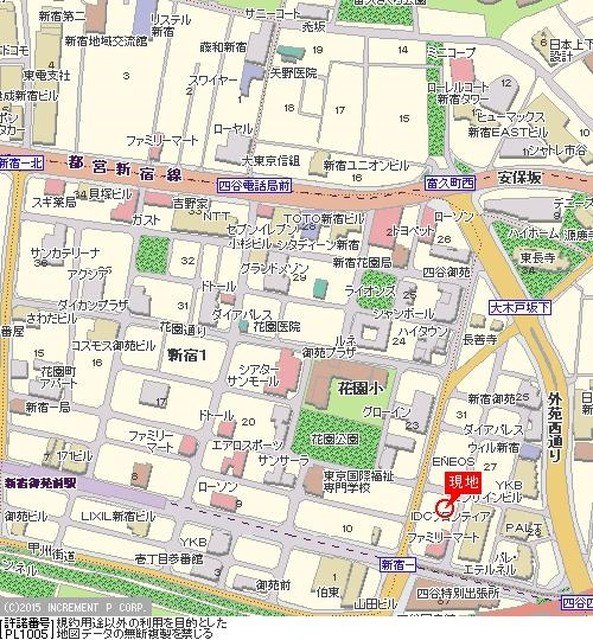 パレステュディオ新宿御苑前6階 null