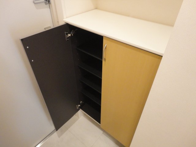 Ｐｒｉｍｅ　Ｃｏｕｒｔ・川口（プライムコート・川口）206号室 下足箱開放時