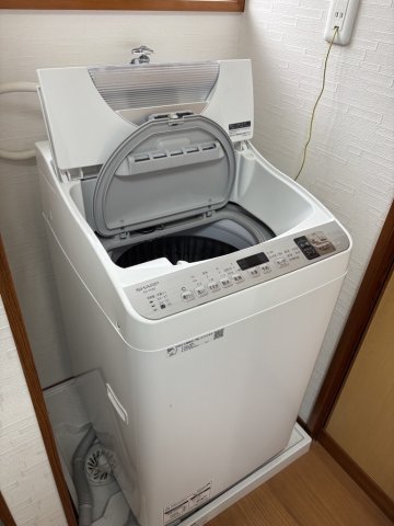 ヨコミゾハイムＢ 設備で洗濯機付き