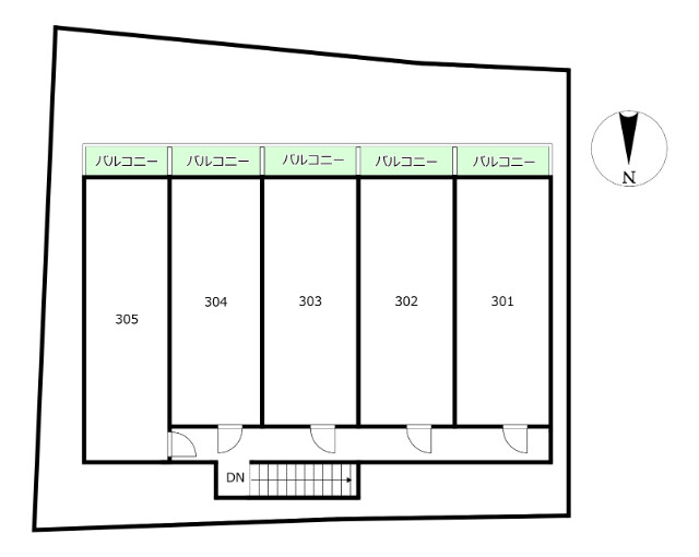 Cat Court Kogane エントランス