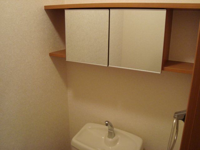 ムーンガーデン弐番館 トイレ収納