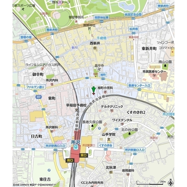 エクセラン所沢 外観