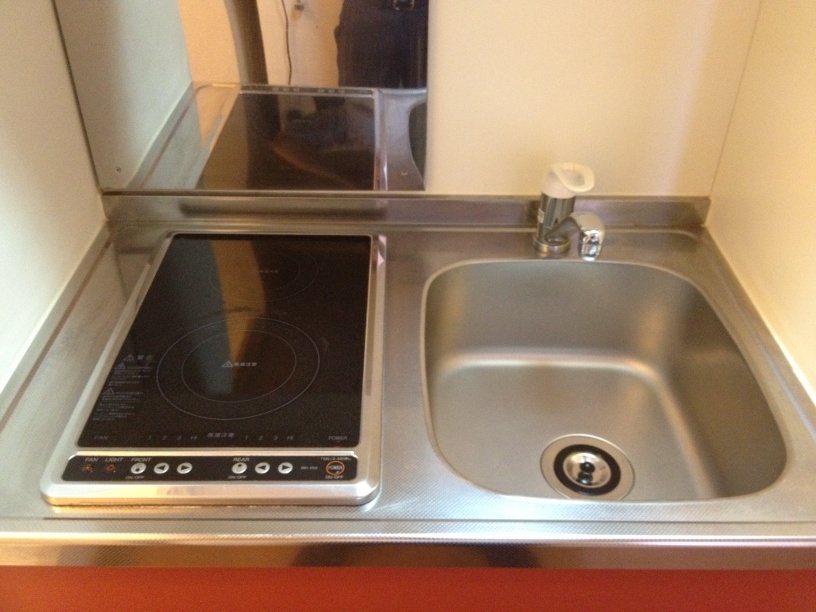 レオパレスノースブライト 電気コンロが2口あるタイプ