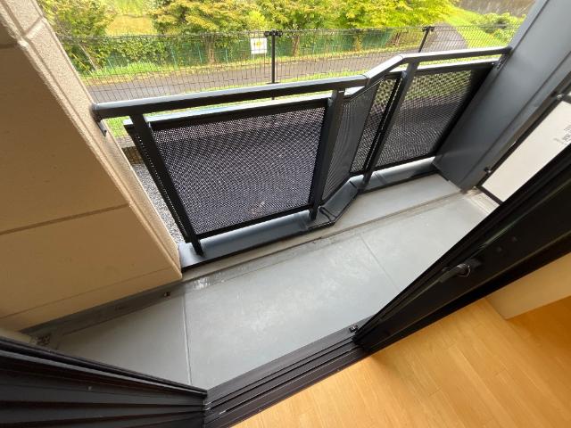 グリーンヒルズⅡ102号室 ベランダ