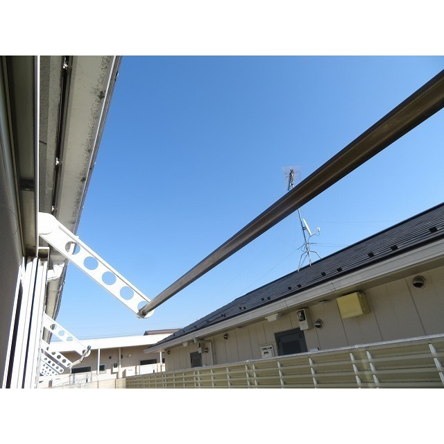 ユーハイツ0205号室 外に洗濯物干せます