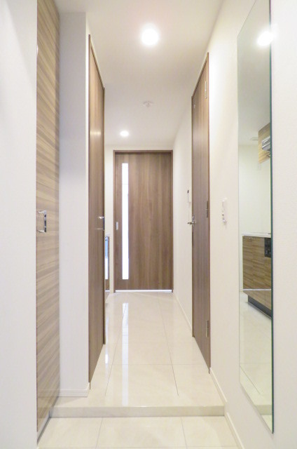 ガーラ・プレシャス赤坂見附 人感センサー付き玄関照明あり