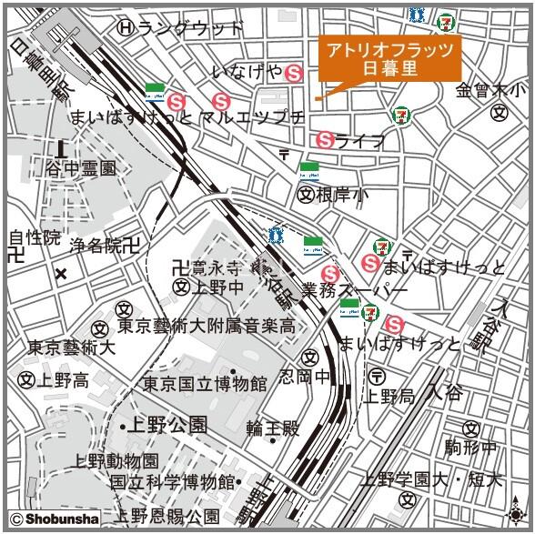 アトリオフラッツ日暮里2階 null