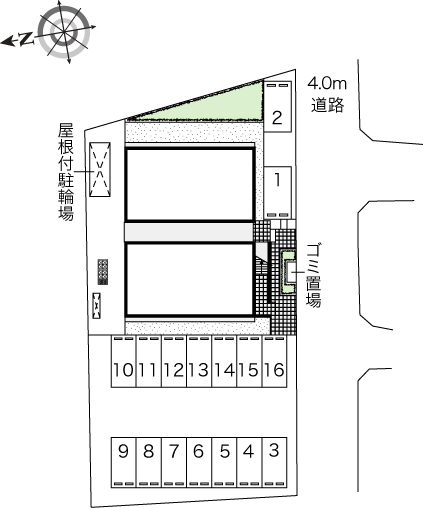 レオパレスサクラⅡ206号室 部屋その他