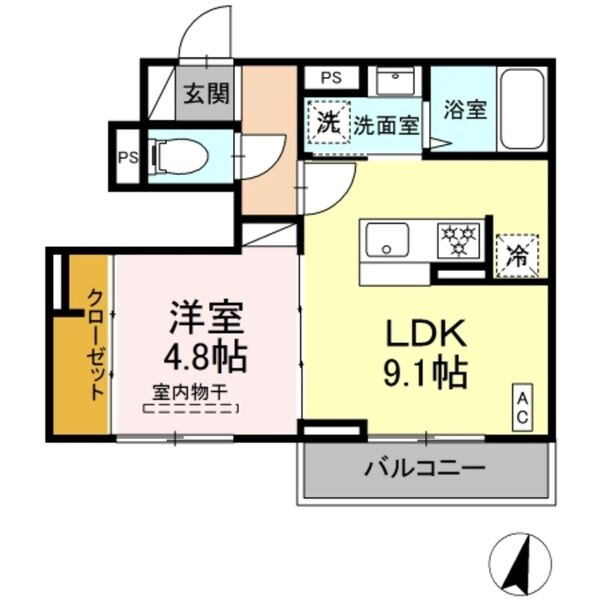 ブランポルテ102号室 部屋その他