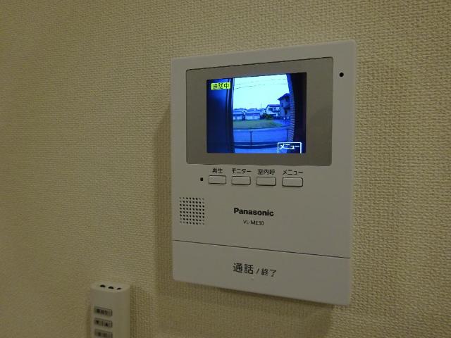エクセレント101号室 カメラ付インターホン