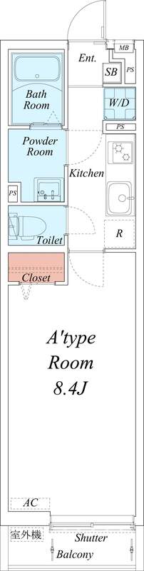 リブリ・アルカンシエルK2階 間取