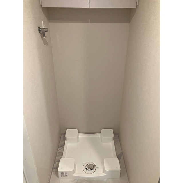 ザ・パークハビオ入谷 室内洗濯機置場_2026年4月撮影